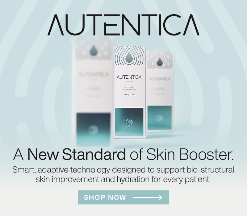 Autentica A New Standard of Skin Booster mobile banner